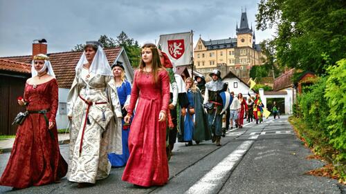 Blaník historické slavnosti Zruč