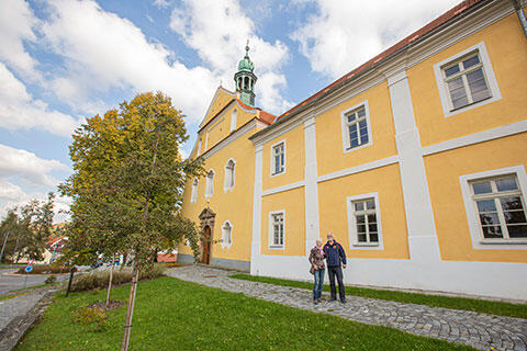 Kraj blanických rytířů - klášter sv. Františka z Assisi ve Voticích