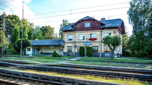 Kraj blanických rytířů - historické nádraží Střezimíř